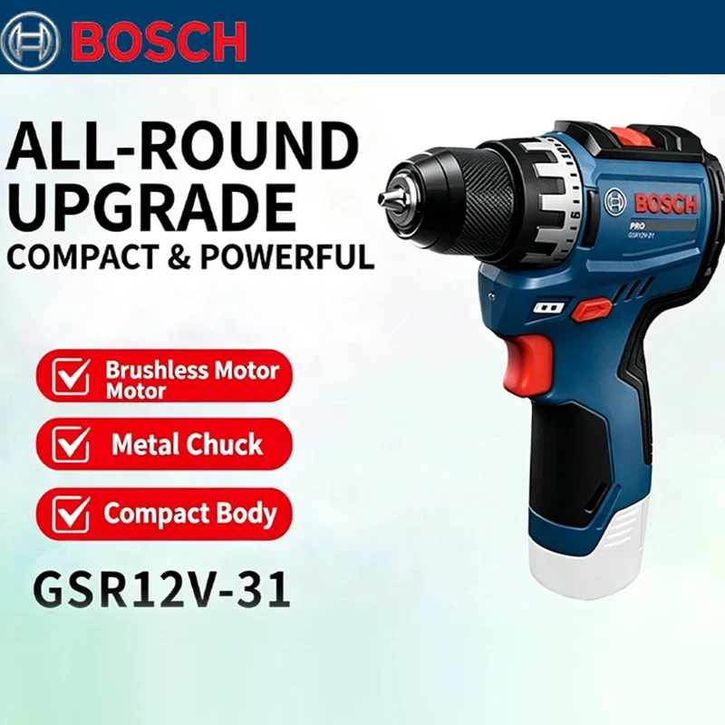 Torque Wrench - Furadeira Elétrica Sem Escovas Bosch GSR