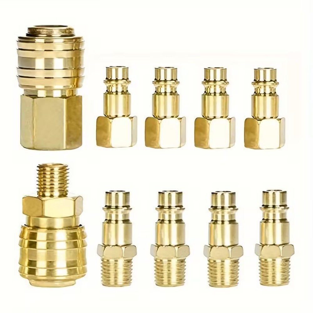 Spring Compressor Tool - 10 Peças de Conectores Pneumáticos Rápidos