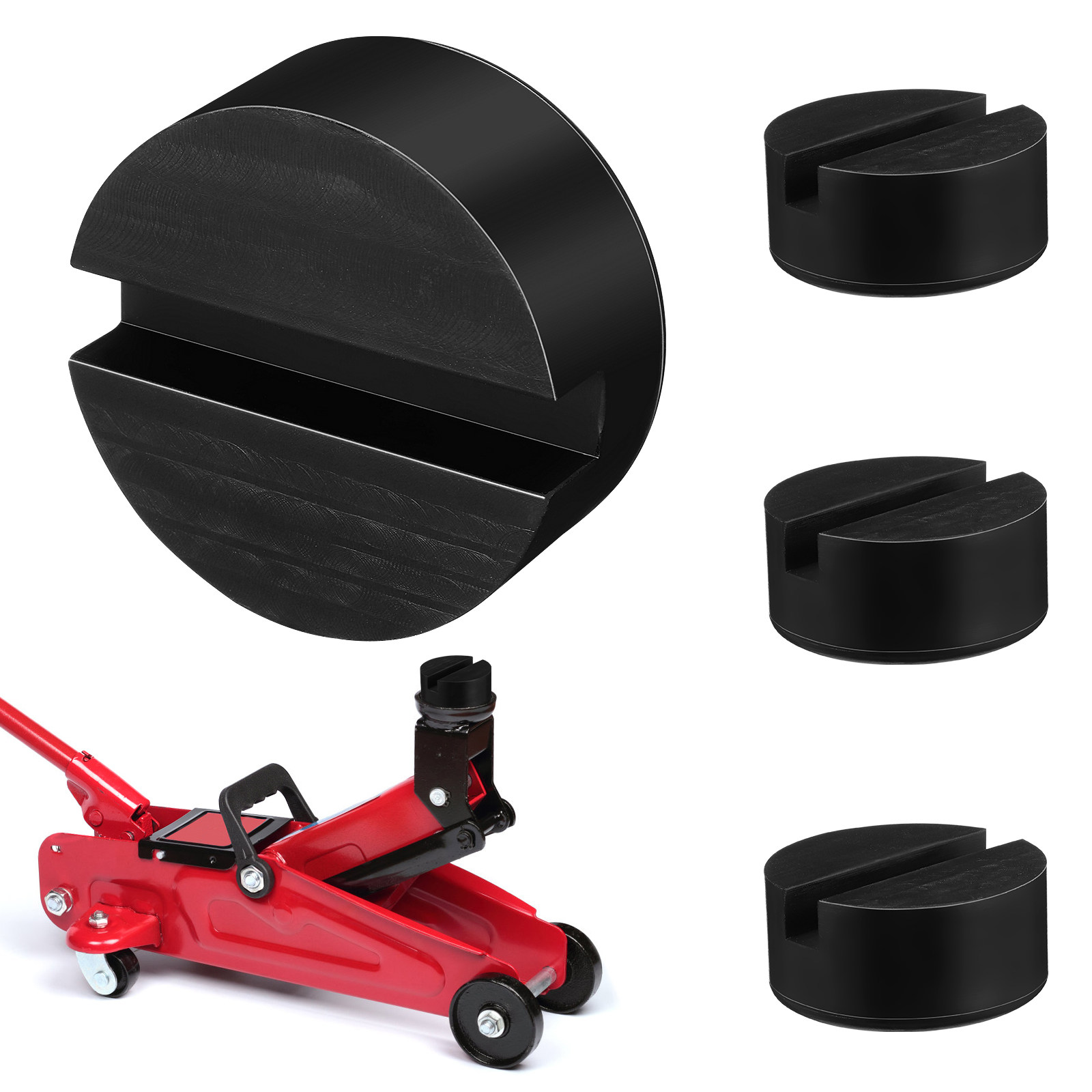 Car Jack - 4 blocos de borracha para suportes