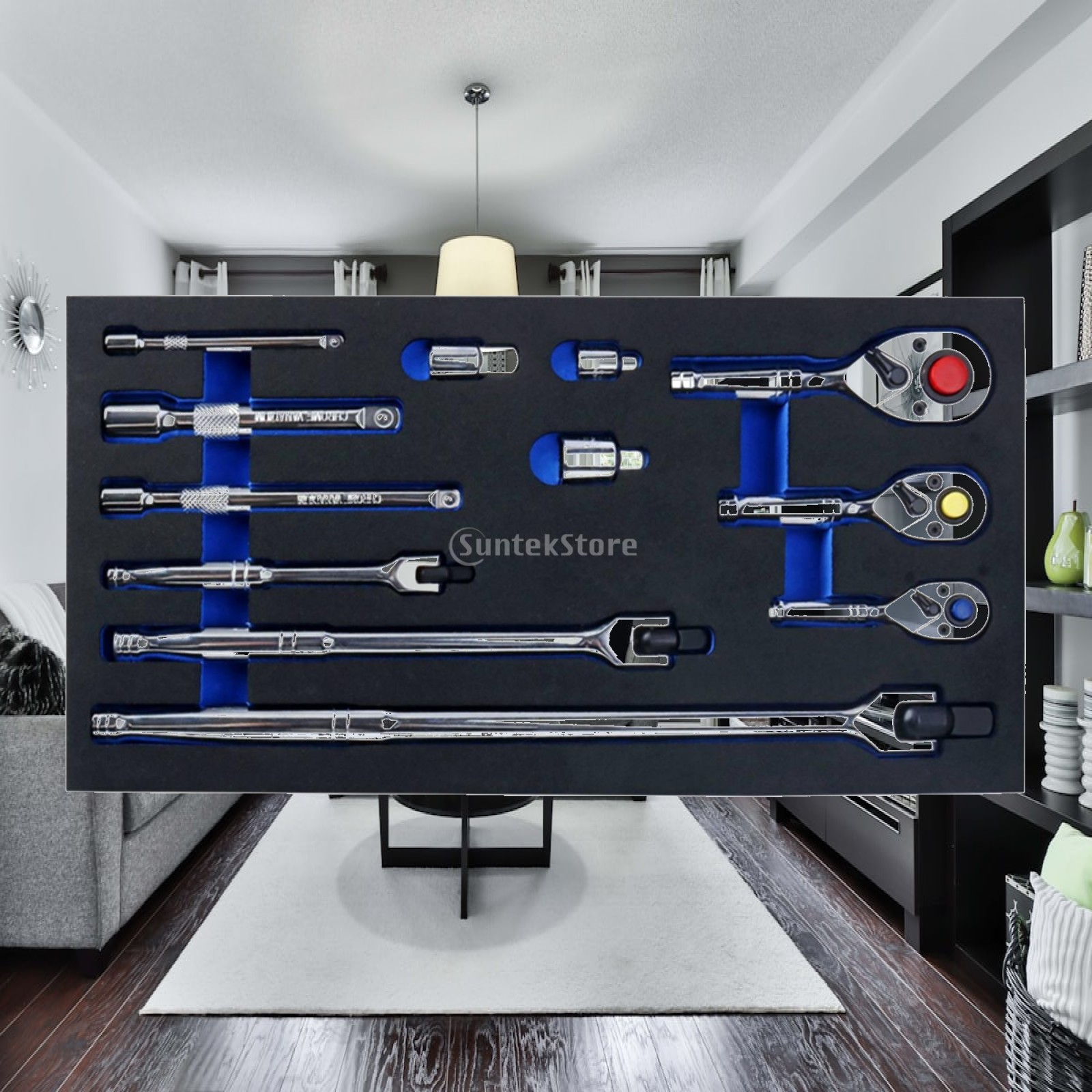 Conjunto de 12 peças de ferram - Socket Set avaliação e preço