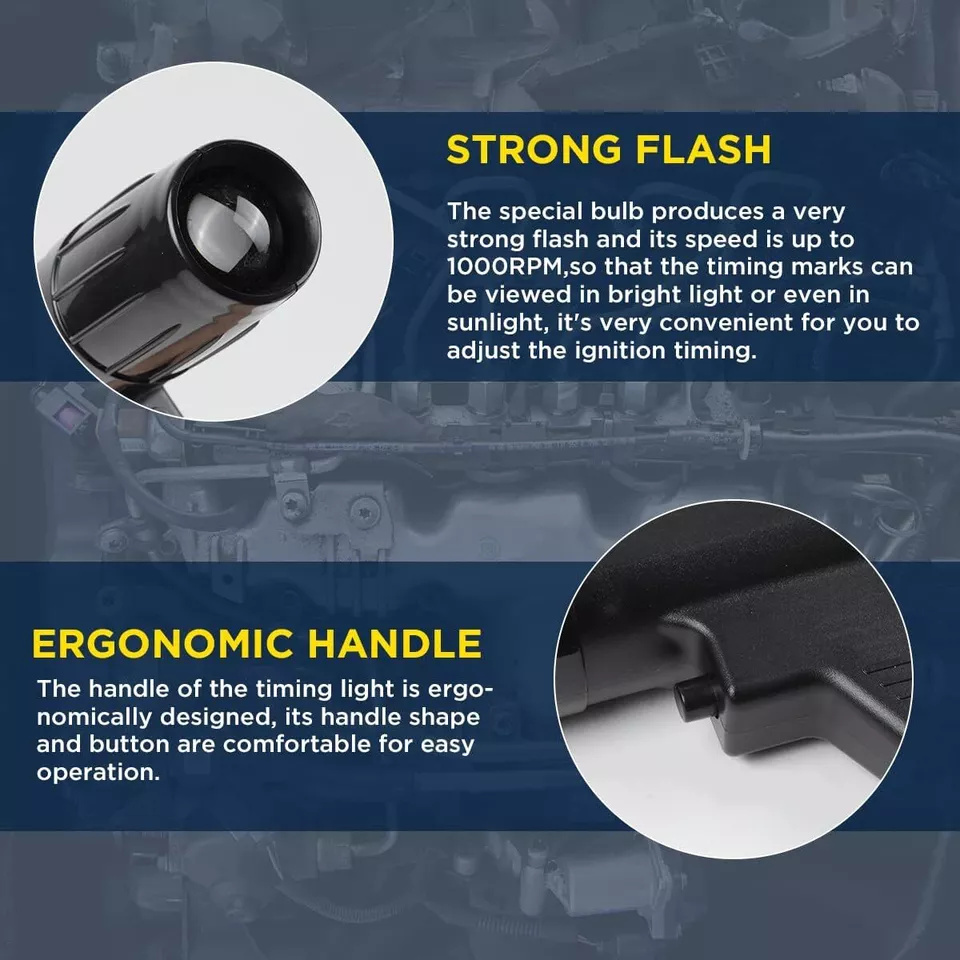 12v luz de temporização de ign - Timing Light Gun avaliação e preço