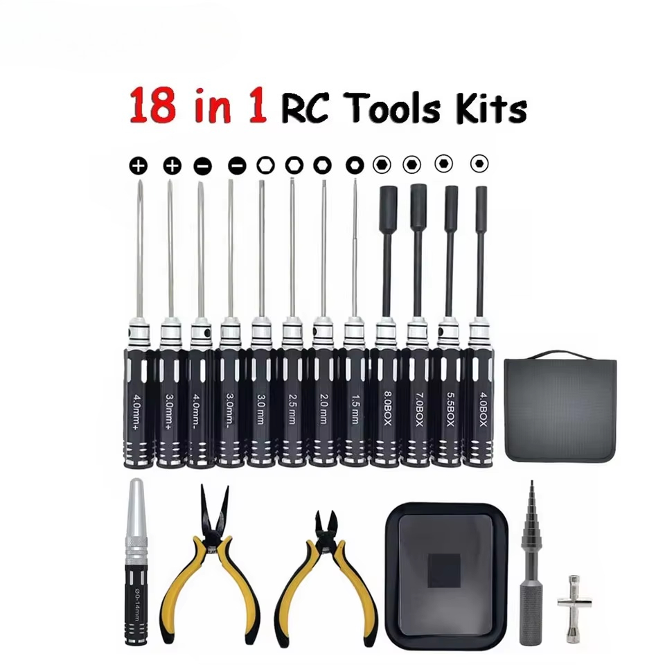 Kit de Ferramentas RC 18 em 1, - Socket Set avaliação e preço